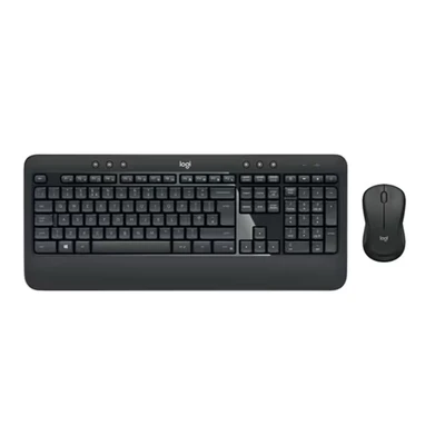 Image of Logitech MK540 Advanced Wireless Keyboard and Mouse Combo for Windows, QWERTZ German Layout Black