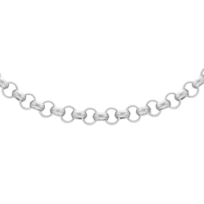 Image of Tuscany Silver Women&#039;s Sterling Belcher Chain Necklace of 51cm/20&quot;