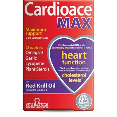 Image of Vitabiotics Cardioace Max 84 Capsules