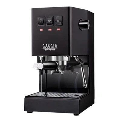 Image of Gaggia Classic Evo Pro Manual Espresso Coffee Machine Maker with Solenoid Valve Thunder Black