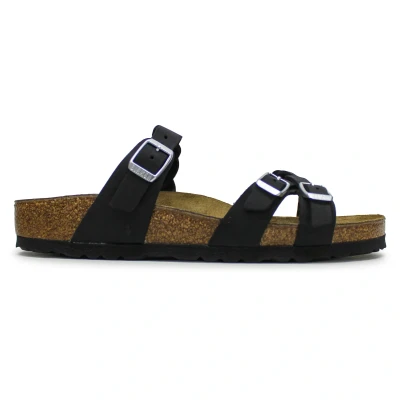 Image of Franca Braided Oiled Leather Unisex Slip On Sandals