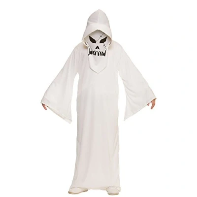 Image of Wicked Costumes Kids Unisex Spooky Ghastly Ghost Medium Halloween Scary Fancy Dress