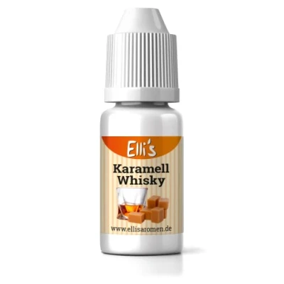 Image of Ellis Aromen Caramel Whiskey liquid food flavour for and liquids, baking, cooking, as oatmeal quark low calorie