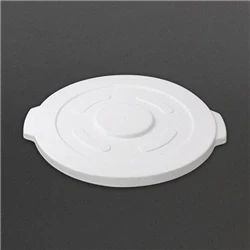 Image of Vogue Polypropylene Round Container Bin Lid Large