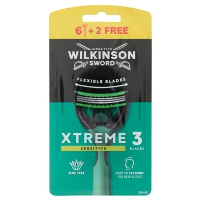 Image of Wilkinson razor Extreme3 Sensitive 6+2