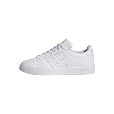 Image of adidas Women&#039;s Grand Court 2.0 Sneaker, White Ftwbla Dormet, 5 UK