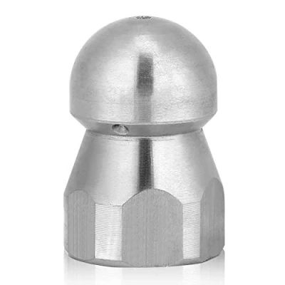 Image of Zerodis High Pressure Washer Drain Sewer Jetter Nozzle 3/8 Inch Blaster