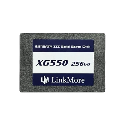 Image of LinkMore XG550 256GB 2.5&quot; SATA III (6Gb/s) Internal SSD, Solid State Drive, Read Speed Up to 500MB/s, 2.5 inch for Laptop and PC Desktop