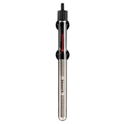 Image of Interpet Deltatherm Aquarium Fish Tank Heater, Adjustable, for Tropical and Marine, 150 W, aquariums up to 135 litres, Black