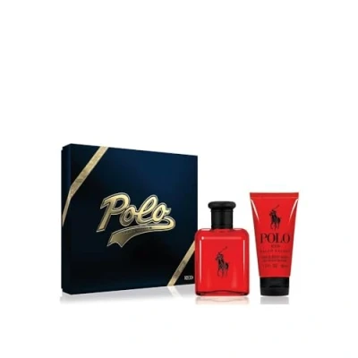 Image of Ralph Lauren Polo Red Eau de Toilette 75ml Gift Set 2023 (Contains EDT and 50ml Hair &amp; Body Wash)