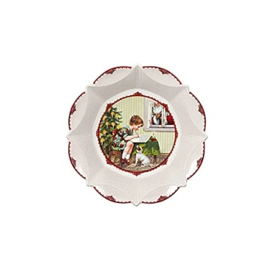 Image of Villeroy &amp; Boch 14 8332 3679 Pastry Plate, Porcelain, White/Coloured