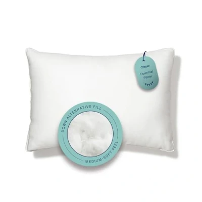 Image of Casper Sleep Essential Pillow for Sleeping, Standard, White