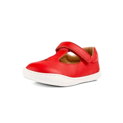 Image of Camper Touchstrap shoes for kids, Size: 6K, Bright red Leather
