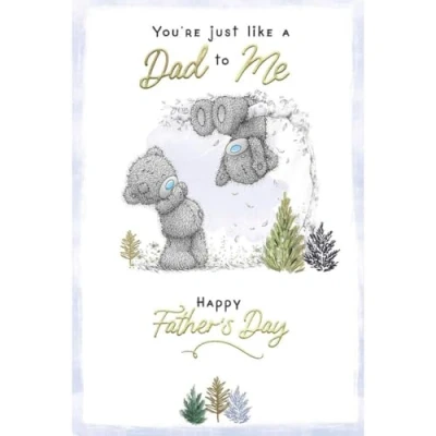Image of Me To You Tatty Teddy &#039;Like a Dad Me&#039; Father&#039;s Day Card 6x9in Official Collection