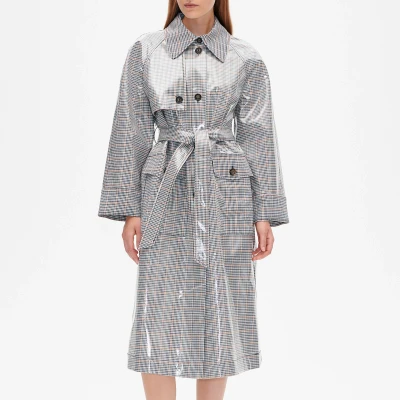 Image of Baum Und Pferdgarten Dorothy Vinyl Trench Coat EU 40/UK 12