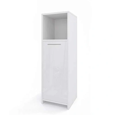 Image of Vicco Midi cabinet Kiko, White High Gloss, 30 x 95 cm