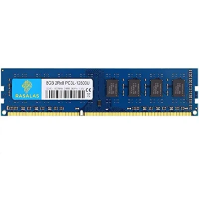 Image of Rasalas 8GB PC3 12800U DDR3 1600 UDIMM DDR3L 12800 Desktop PC3L 1600MHz 240 Pin DIMM RAM 2RX8 CL11 1.35V Memory for Computer