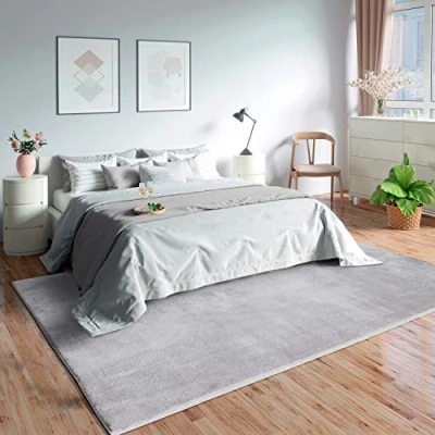 Image of Mias Teppiche Olivia Living room/bedroom rug washable 160x220 cm, Grey