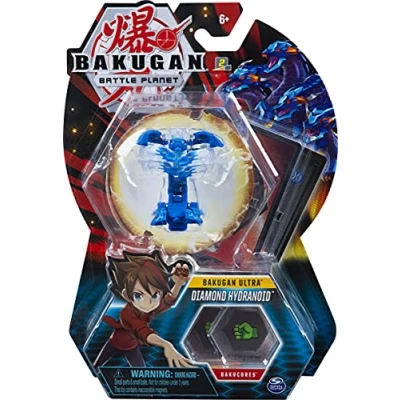 Image of Bakugan Ultra, Diamond Hydranoid, 3 inch Tall Collectible Transforming Creature, for Ages 6 and Up