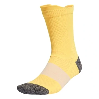 Image of adidas Unisex Kids Running UB23 HEAT.RDY Socks, Spark/Crystal Sand, 7 8 Years