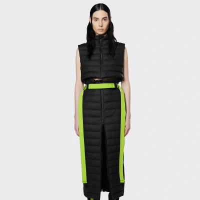 Image of Rains Trekker Cropped Quilted Shell Gilet