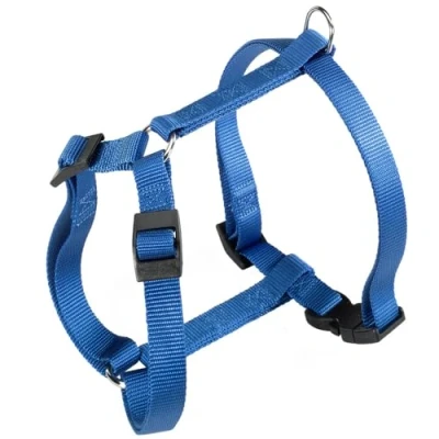 Image of Ferplast Dog Harness Large CHAMPION XL, Adjustable in 3 Points, Easy to Wear, Chest 60 98 cm. Blue