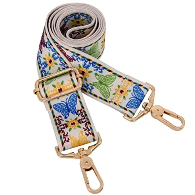 Image of pecvan Purse Strap Replacement Crossbody Wide Shoulder Adjustable Canvas Straps Handbag Belts