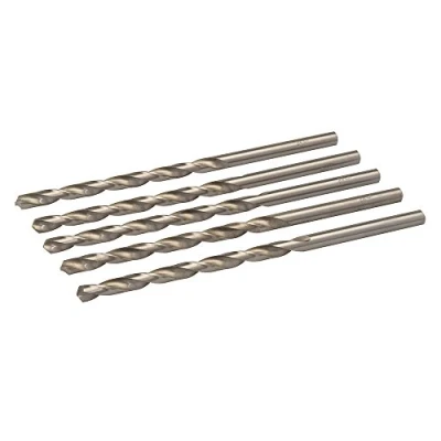 Image of Silverline Metric HSS R Long Series Bits 5pk 6.5 x 148mm