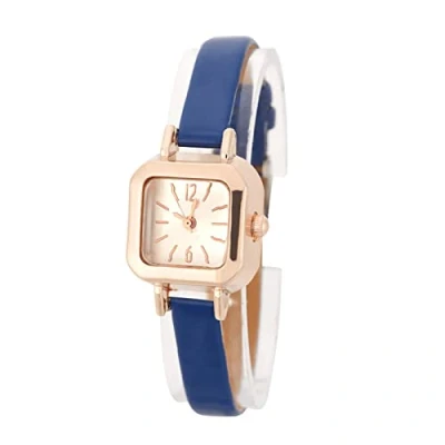 Image of Filfeel Women&#039;s Watches, Fashion Wristwatch, Analogue Quartz Dark Blue, Strap