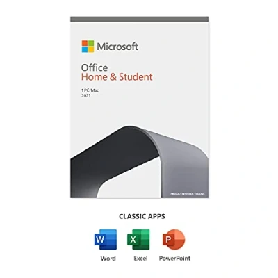 Image of Microsoft Home &amp; Student 2021 One Time purchase for 1 PC or MAC Word, Excel, PowerPoint Activation Required