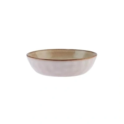 Image of Karaca Aria Reactive Glaze Bowl, 20cm, Salad Fruit Serving Bowls, Ramen, Noodles, Soup, Beige