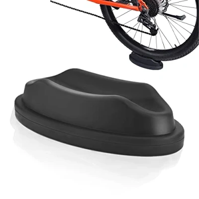 Image of VBESTLIFE Bike Riser Block, Black, Aluminium Alloy for Indoor Bicycle Training, Fits Most Sizes
