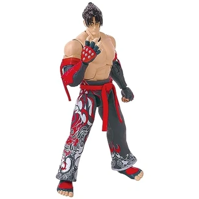 Image of BANDAI Game Dimensions Tekken Jin Kazama Action Figure 17cm With 17 Points Of Articulation And Accessories Based On Video Games Figures Girls Boys Toys