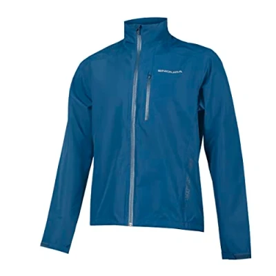 Image of Endura Men&#039;s Hummvee Waterproof Hardshell Jacket, Blueberry, S