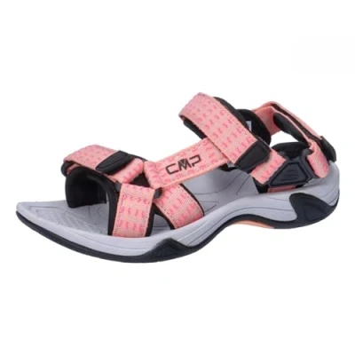 Image of CMP KIDS Hamal Hiking Unisex Walking sandals for kids, Size: 11K, Sunrise Textile