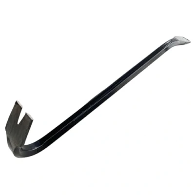 Image of Dunnet Tools 12&quot; Inch Wrecking Bar Steel Drop Forged Heat Treated Automotive Construction Professional DIY Crowbar Kit for Splitting Separating