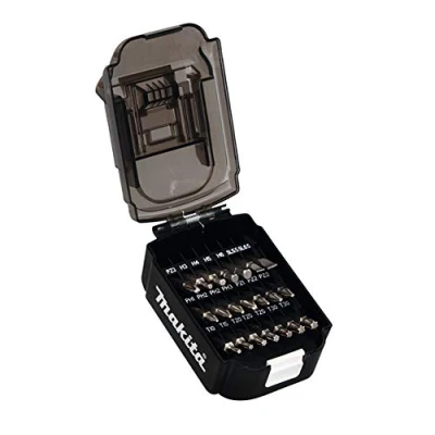 Image of Makita B 68323 21 Piece Screw Bit Set Supplied in A Battery Shaped Case