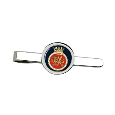 Image of HMS Dragon, Royal Navy Tie Clip