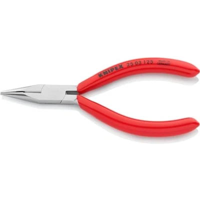 Image of KNIPEX Snipe Nose Side Cutting Pliers (Radio Pliers) (125 mm) 25 03 125