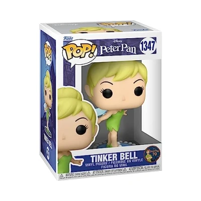 Image of Funko POP! Disney: Peter Pan 70th Tinker Bell Tink on Mirror Collectable Vinyl Figure Gift Idea Official Merchandise Toys for Kids &amp; Adults Movies Fans Model Collectors