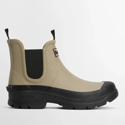 Image of Barbour Nimbus Chelsea Welly Wellies, Men&#039;s, Size: 8, Washed stone Synthetics