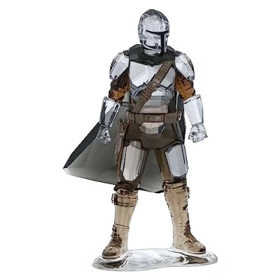 Image of Swarovski Star Wars the Mandalorian Figurine, Multi Coloured Crystals, from Collection