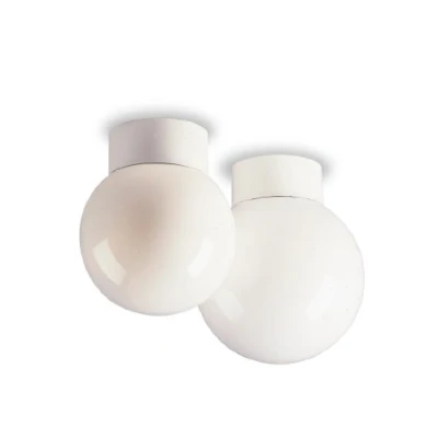 Image of 1 Light Semi Flush Ceiling Size: 21cm H x 18cm W D