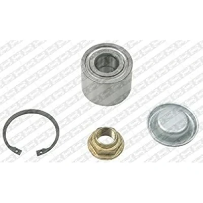 Image of 373810, 374046, 374883, 9650795880, 9650795980 Wheel bearing kit SNR R159.48 60mm PEUGEOT: 307 Hatchback, CC, Estate, CITROËN: C4 I Hatchback