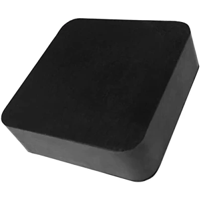 Image of Jewellers Tools RUBBER Block (2.5x2.5x3/4&quot;) : Doming Dapping Bench 62x62x20mm Craft Tool (115)