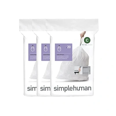 Image of SET 60 TRASH BAGS (C) 10 12