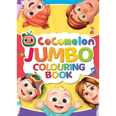Image of CoComelon Jumbo Colouring Book