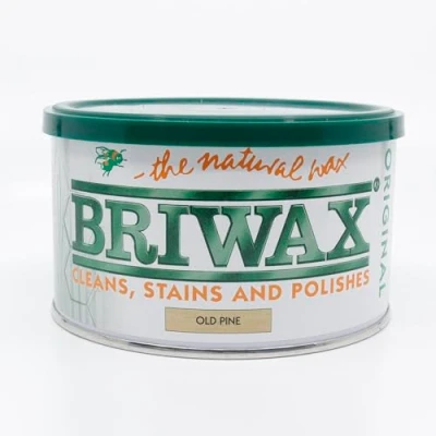 Image of Briwax Original Old Pine Wax Polish 400g (Japanese Labelled Version) Same UK Product Inside Furniture Cleans, Stains and Polishes