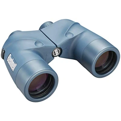 Image of Bushnell Marine 7x50 Blue Porro Prism Waterproof Fogproof Bird Watching Sightseeing Travelling Wildlife Outdoor Binocular Hermetically Sealed 137501