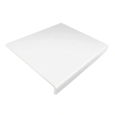 Image of 250mm White UPVC Window Board/Cill Cover 2.5m Long 9mm Thick Plastic Sill Capping